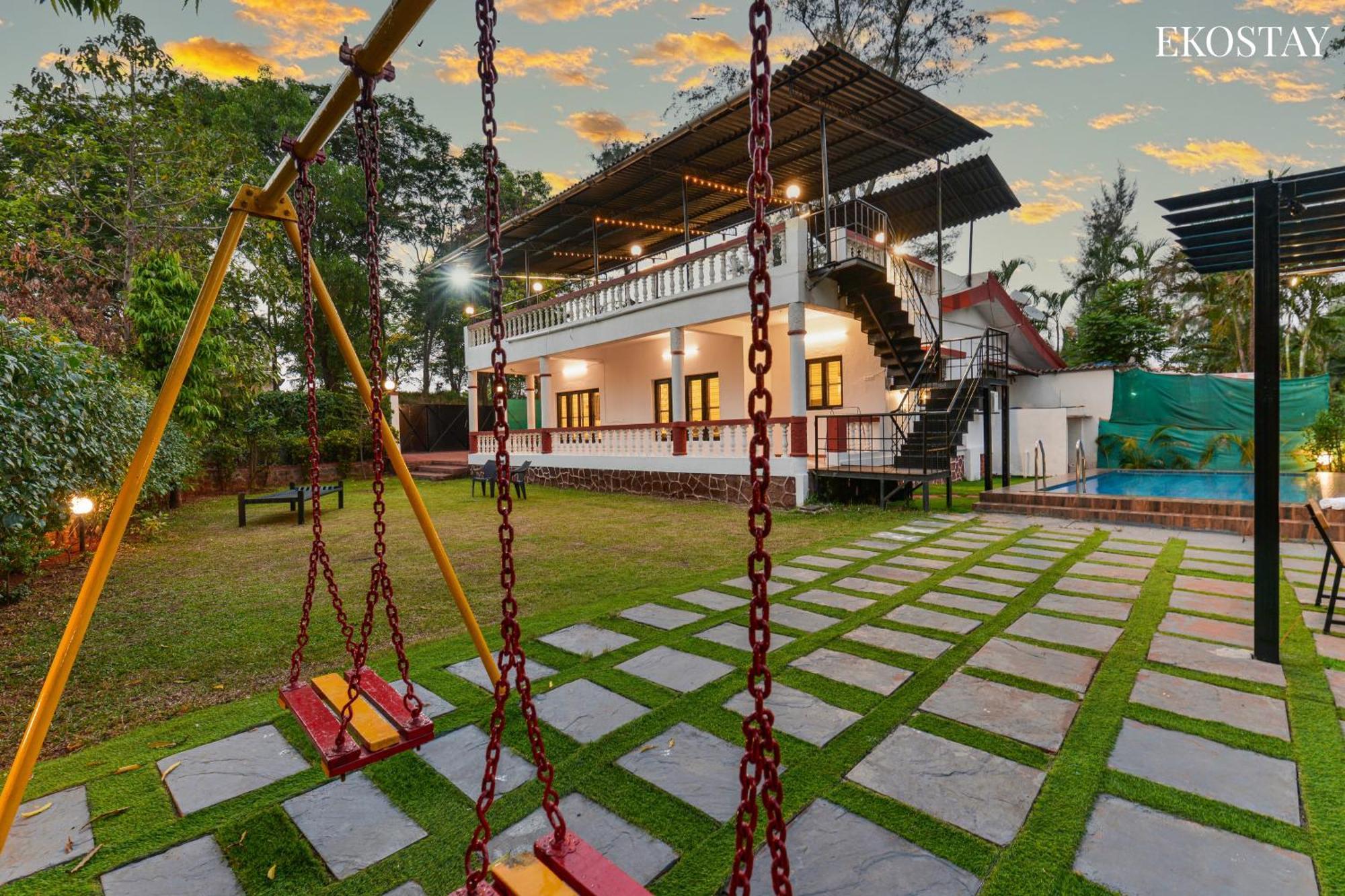 Ekostay- Deltin Villa Lonavala Exterior foto
